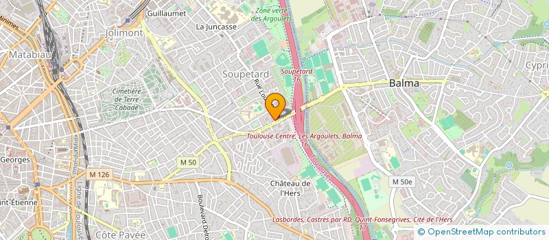 localisation de l'entreprise MONSIEUR AKILOU MOHAMED RADJI  TOULOUSE