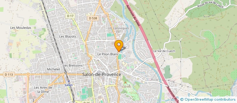 localisation de l'entreprise MONSIEUR AKIM AYARI  SALON-DE-PROVENCE