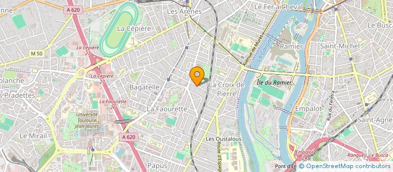 localisation de l'entreprise MONSIEUR AKIM BACHKAT à TOULOUSE
