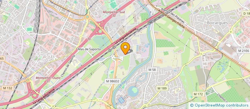 localisation de l'entreprise MONSIEUR AKIM BADACHI à LATTES