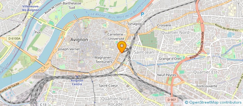 localisation de l'entreprise MONSIEUR AKIM BASLI  AVIGNON