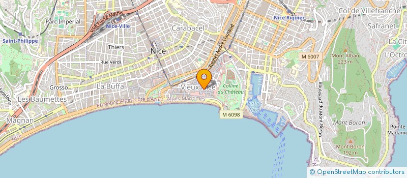 localisation de l'entreprise MONSIEUR AKIM BERKI à NICE