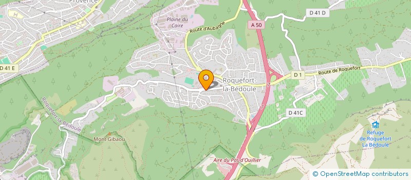 localisation de l'entreprise MONSIEUR AKIM BOUKHENIFRA  ROQUEFORT-LA-BEDOULE