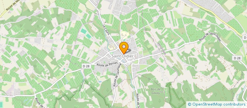 localisation de l'entreprise MONSIEUR AKIM BOULMEGHADER  SAINT-DIDIER