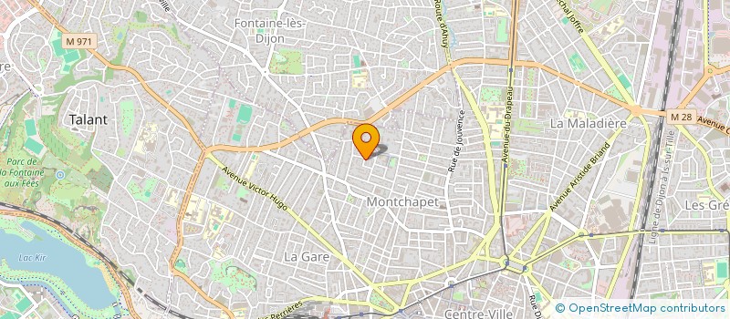 localisation de l'entreprise MONSIEUR AKIM CHENNOUFI à DIJON