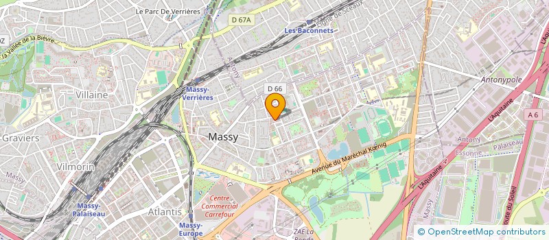 localisation de l'entreprise MONSIEUR AKIM CHIHAOUI à MASSY