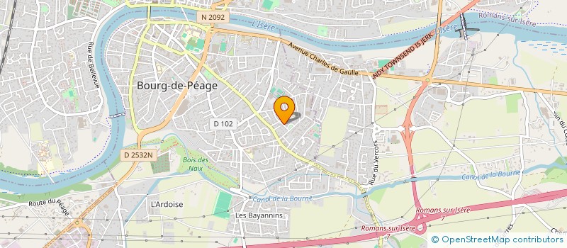 localisation de l'entreprise MONSIEUR AKIM DEBECH à BOURG-DE-PEAGE