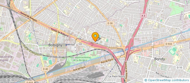 localisation de l'entreprise MONSIEUR AKIM DJEMNI à BOBIGNY