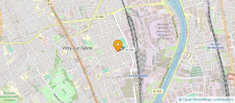 localisation de l'entreprise MONSIEUR AKIM IDIRI à VITRY-SUR-SEINE