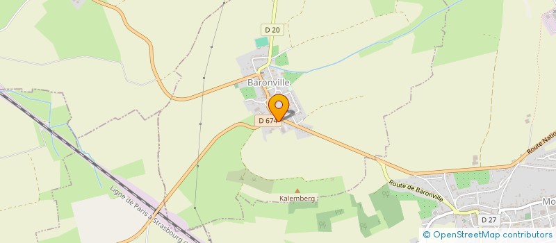 localisation de l'entreprise MONSIEUR AKIM KHADRAOUI  BARONVILLE