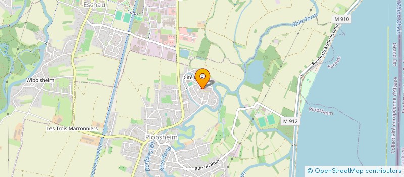 localisation de l'entreprise MONSIEUR AKIM KOLAWOLE OKETOKOUN  PLOBSHEIM