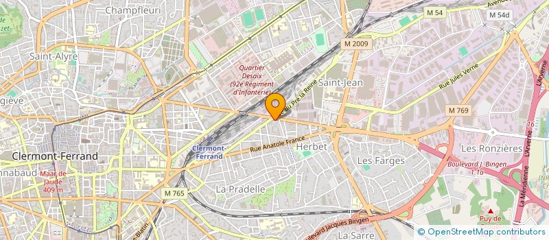 localisation de l'entreprise MONSIEUR AKIM LAGGOUN à CLERMONT-FERRAND