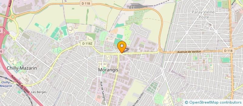 localisation de l'entreprise MONSIEUR AKIM MADANI à MORANGIS