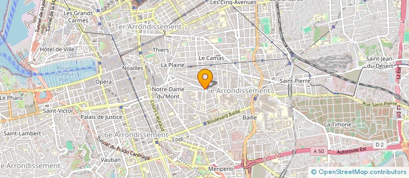 localisation de l'entreprise MONSIEUR AKIM MESSAOUDENE à MARSEILLE