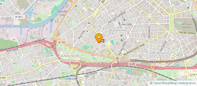 localisation de l'entreprise MONSIEUR AKIM OTHMAN à LILLE