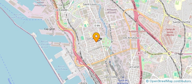 localisation de l'entreprise MONSIEUR AKIM REMADNIA à MARSEILLE