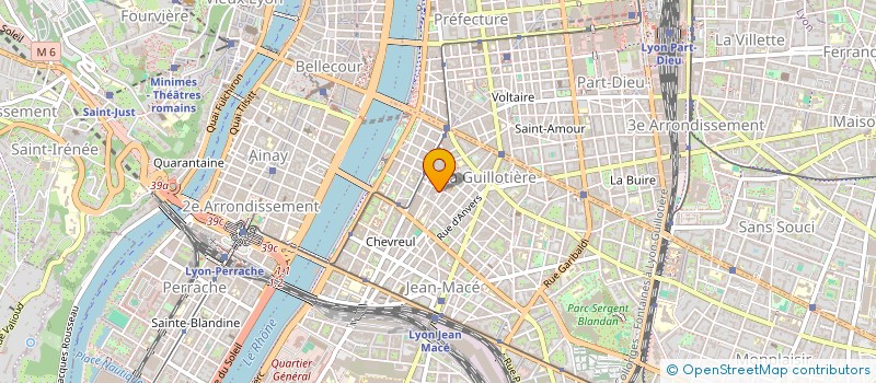 localisation de l'entreprise MONSIEUR AKIM TIDJET  LYON 7EME