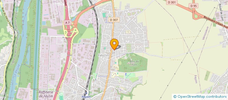 localisation de l'entreprise MONSIEUR AKIM ZAGHOUANE à FEYZIN