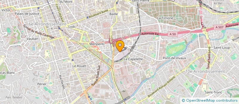 localisation de l'entreprise MONSIEUR AKIM ZIANI  MARSEILLE