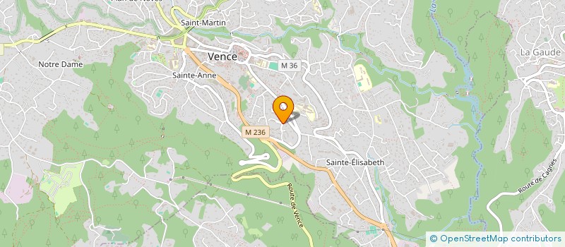 localisation de l'entreprise MONSIEUR AKIM ZIEGLER  VENCE