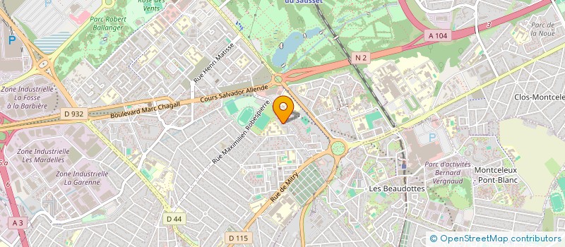 localisation de l'entreprise MONSIEUR AKIN BALTACI à AULNAY-SOUS-BOIS
