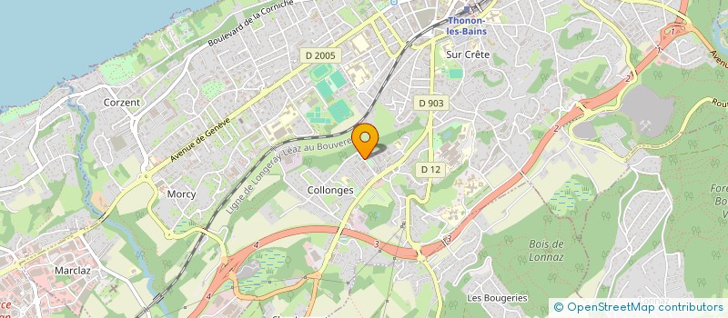 localisation de l'entreprise MONSIEUR AKIN DALGIC à THONON-LES-BAINS