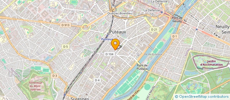 localisation de l'entreprise MONSIEUR AKIN DILLI  PUTEAUX