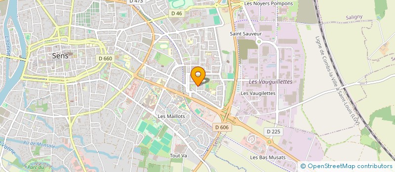 localisation de l'entreprise MONSIEUR AKIN KOC  SENS