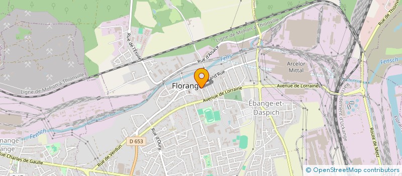 localisation de l'entreprise MONSIEUR AKIN OKUTAN à FLORANGE