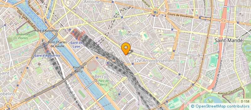 localisation de l'entreprise MONSIEUR AKISSI KOUADIO  PARIS