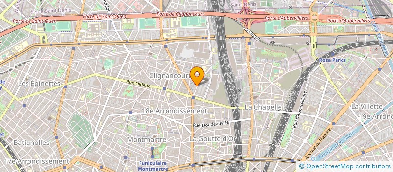 localisation de l'entreprise MONSIEUR AKLI BENAMSILI  PARIS