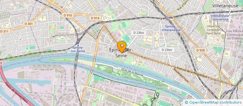 localisation de l'entreprise MONSIEUR AKLI HADJIMI à EPINAY-SUR-SEINE