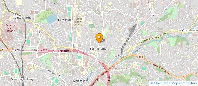 localisation de l'entreprise MONSIEUR AKLI MESBAH à MARSEILLE