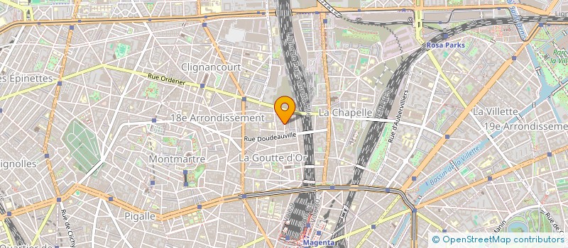 localisation de l'entreprise MONSIEUR AKLI METREF  PARIS