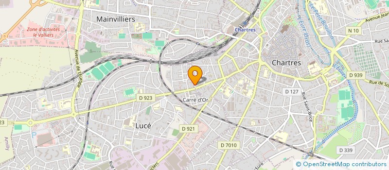 localisation de l'entreprise MONSIEUR AKLI NAAR à CHARTRES