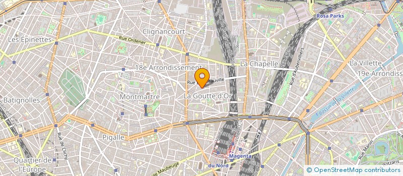 localisation de l'entreprise MONSIEUR AKLI OUZZANI à PARIS