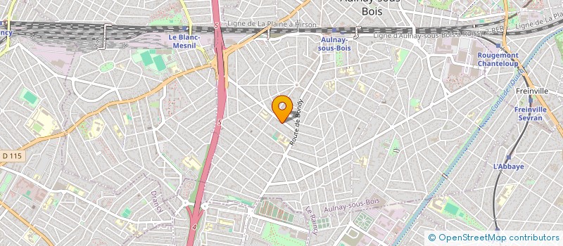 localisation de l'entreprise MONSIEUR AKLI REKIS à AULNAY-SOUS-BOIS