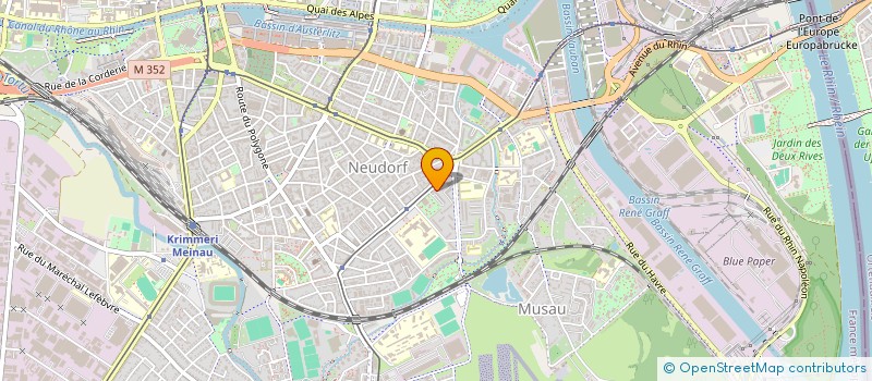 localisation de l'entreprise MONSIEUR AKLI YALA à STRASBOURG