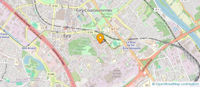 localisation de l'entreprise MONSIEUR AKOREDE ANJORIN  BLANDY