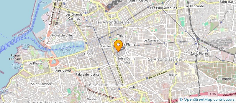 localisation de l'entreprise MONSIEUR AKOSH SZELEVENYI à MARSEILLE