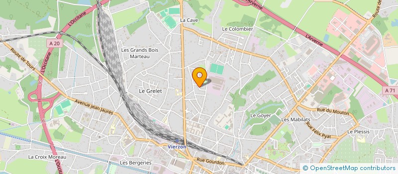 localisation de l'entreprise MONSIEUR AKPA SIRIME à VIERZON