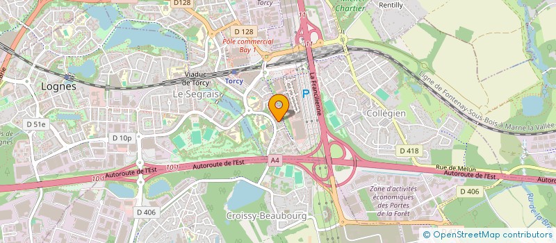 localisation de l'entreprise MONSIEUR AKRAM BATEHRI  TORCY