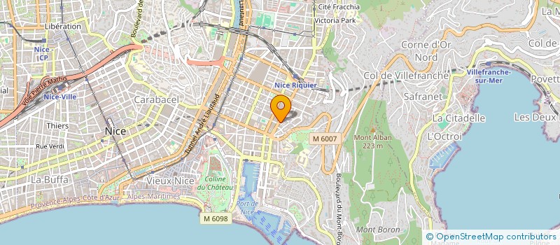 localisation de l'entreprise MONSIEUR AKRAM BEN ABDELJELIL à NICE