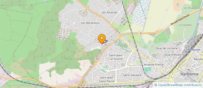 localisation de l'entreprise MONSIEUR AKRAM BEN ALLAL à NARBONNE