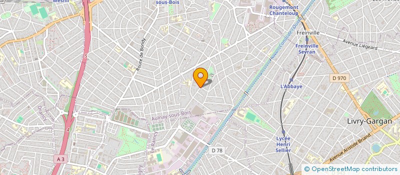 localisation de l'entreprise MONSIEUR AKRAM BOUZIDI  AULNAY-SOUS-BOIS