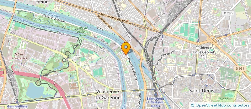 localisation de l'entreprise MONSIEUR AKRAM CHAREF KHODJA  L'ILE-SAINT-DENIS