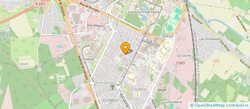 localisation de l'entreprise MONSIEUR AKRAM CHIBANI à ORLEANS