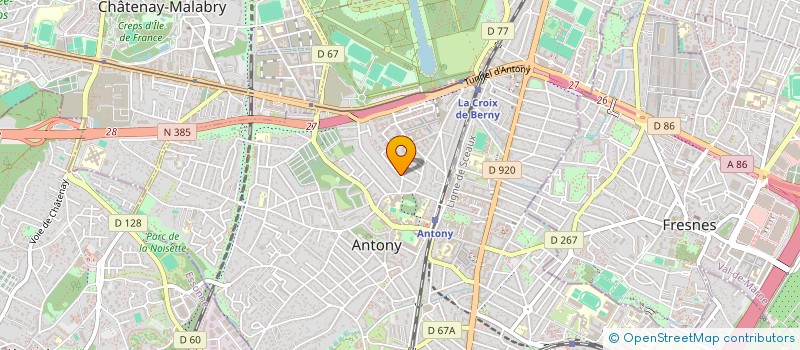 localisation de l'entreprise MONSIEUR AKRAM DRIS à ANTONY