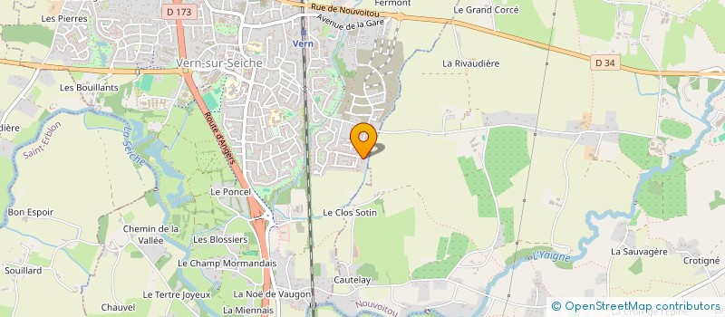 localisation de l'entreprise MONSIEUR AKRAM EL KREM  VERN-SUR-SEICHE