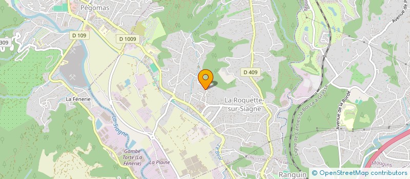 localisation de l'entreprise MONSIEUR AKRAM ELLILI  LA ROQUETTE-SUR-SIAGNE